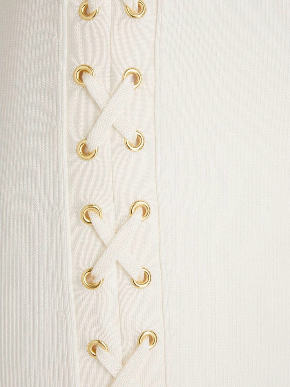 ZIMMERMANN
Lace-up ribbed-knit midi skirt - Picture 3 of 11